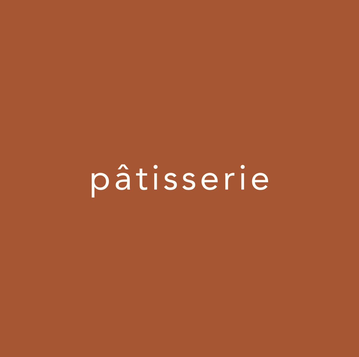 Pâtisserie