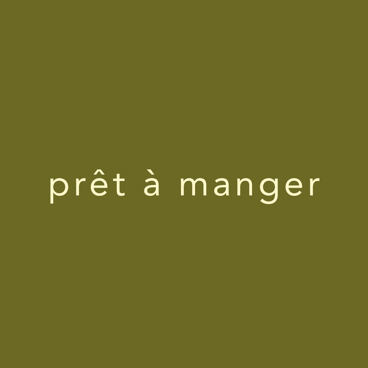 Prêt à manger