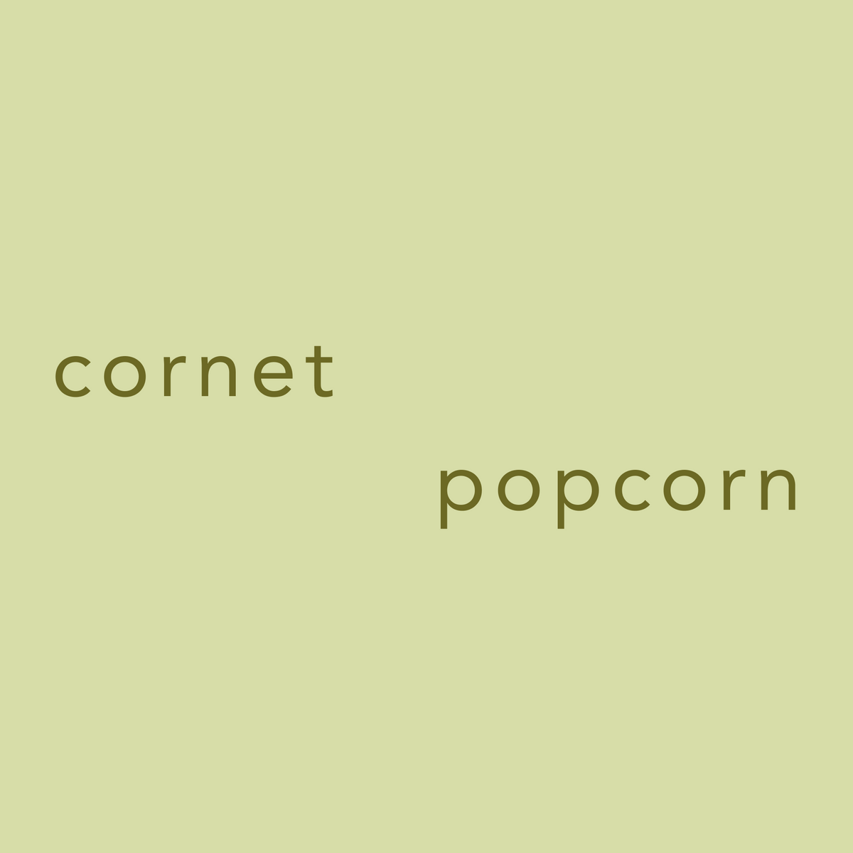 Cornet de Popcorn