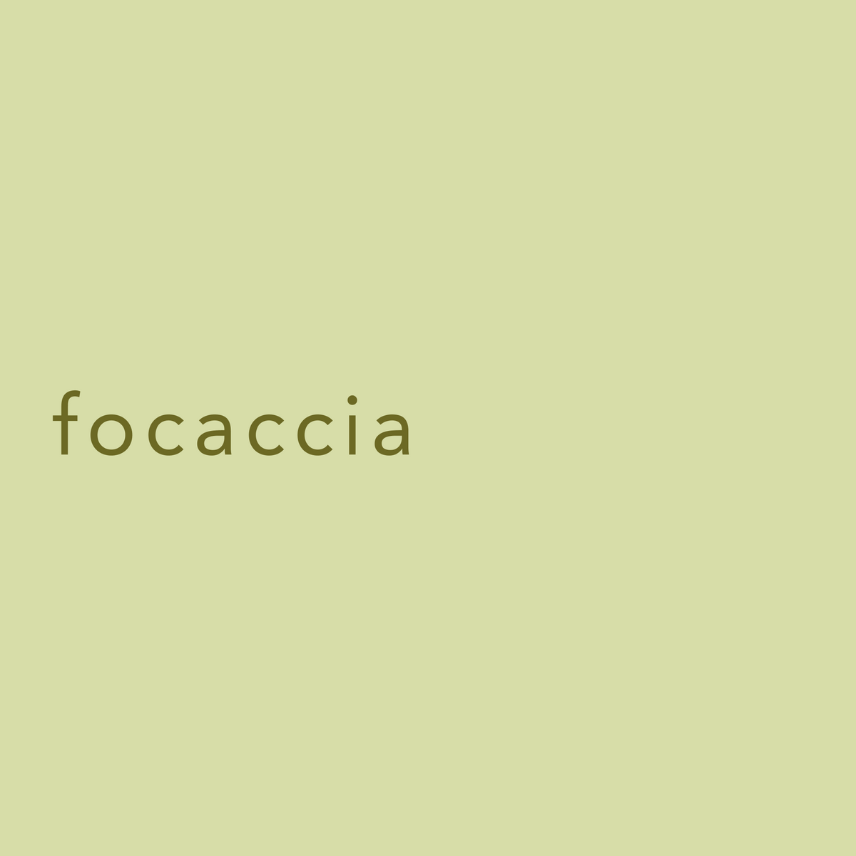 Focaccia