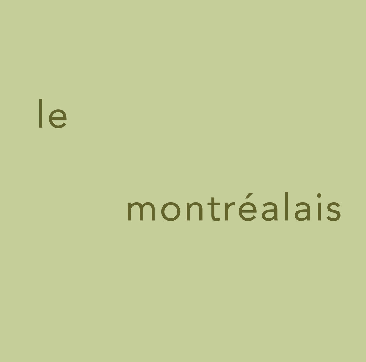 Le Montréalais