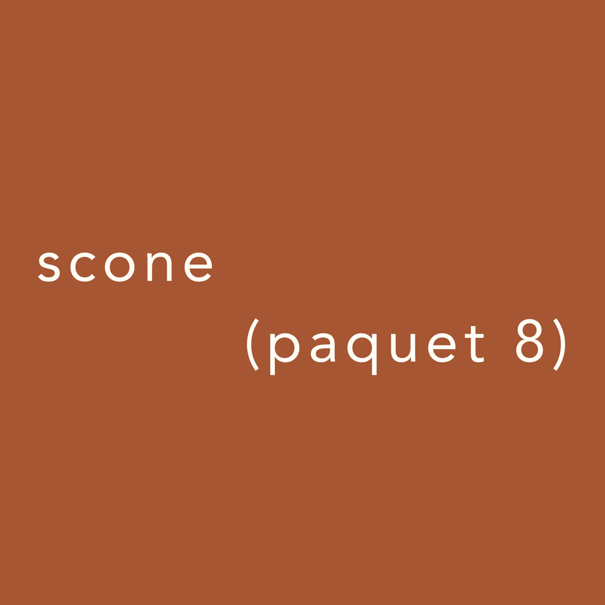 Scones (Paquet de 8)